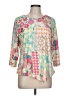 Allison Daley Pink 3/4 Sleeve Blouse Size L (petite) - photo 1