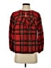 J.Crew 100% Cotton Plaid Red Long Sleeve Blouse Size S - photo 1