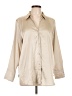 H&M Metallic Tan 3/4 Sleeve Blouse Size L - photo 1