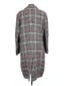 Derek Lam Collective Plaid Gray Coat Size 4852 - photo 2