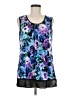 DressBarn Purple Sleeveless Blouse Size M - photo 1