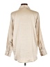 H&M Metallic Tan 3/4 Sleeve Blouse Size L - photo 2