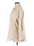 H&M Metallic Tan 3/4 Sleeve Blouse Size L - photo 5