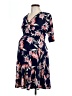 Hello Miz Blue Casual Dress Size Lg Maternity - photo 1