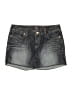 Express Gray Blue Denim Shorts Size 4 - photo 1