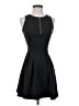Bershka Solid Black Cocktail Dress Size XS (estimated) - photo 1