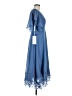 JJ's House 100% Polyester Blue Cocktail Dress Size 28 waist - photo 4