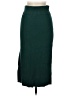 Express Solid Green Casual Skirt Size M - photo 2