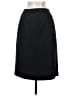 Vera Wang Solid Black Wool Skirt Size S (estimated) - photo 2