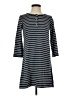Max Studio Stripes Gray Casual Dress Size XS - photo 1