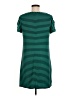 Laundry by Design Stripes Green Casual Dress Size M - photo 2