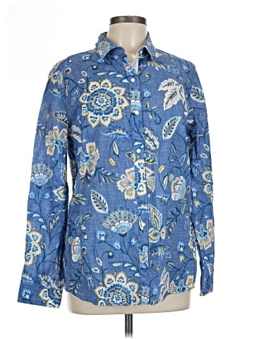 J. McLaughlin Long Sleeve Button-Down Shirt (view 1)