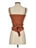 Vetta 100% Polyester Brown Sleeveless Top Size XS - photo 2