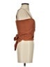 Vetta 100% Polyester Brown Sleeveless Top Size XS - photo 4