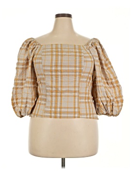 Maeve by Anthropologie 3/4 Sleeve Blouse (view 1)