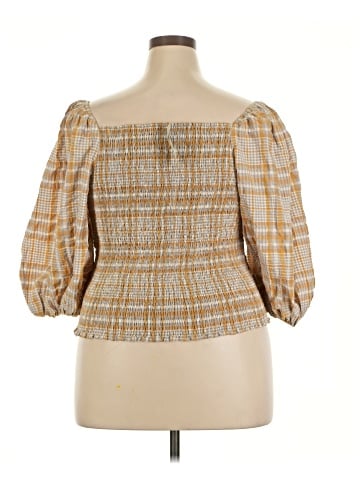 Maeve by Anthropologie 3/4 Sleeve Blouse (view 2)