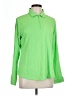 IBKUL Green Long Sleeve Blouse Size XL - photo 1