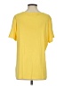 Karen Scott Yellow Short Sleeve Blouse Size XS - photo 2