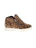 Cushionaire Animal Print Brown Sneakers Size 6 1/2 - photo 1