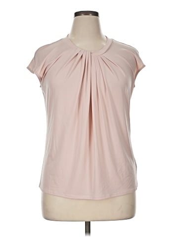 Liz Claiborne Career Short Sleeve Top (view 1)
