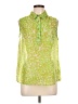 CAbi Green Sleeveless Blouse Size L - photo 1