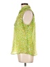 CAbi Green Sleeveless Blouse Size L - photo 5