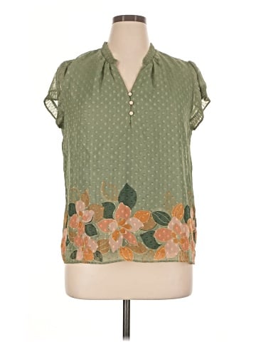 DR2 Short Sleeve Blouse (view 1)