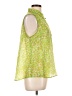 CAbi Green Sleeveless Blouse Size L - photo 4