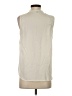 Banana Republic 100% Polyester Ivory Sleeveless Blouse Size S - photo 2
