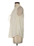 Banana Republic 100% Polyester Ivory Sleeveless Blouse Size S - photo 5