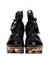 Assorted Brands Tropical Black Wedges Size 9 - photo 2