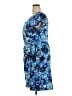 Assorted Brands Print Blue Casual Dress Size XXL - photo 5
