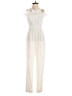 Mac Duggal 100% Polyester Ivory Jumpsuit Size 0 - photo 1
