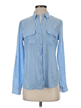 Express Outlet Long Sleeve Button Down Shirt