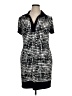 Chaps Black Casual Dress Size XL - photo 1