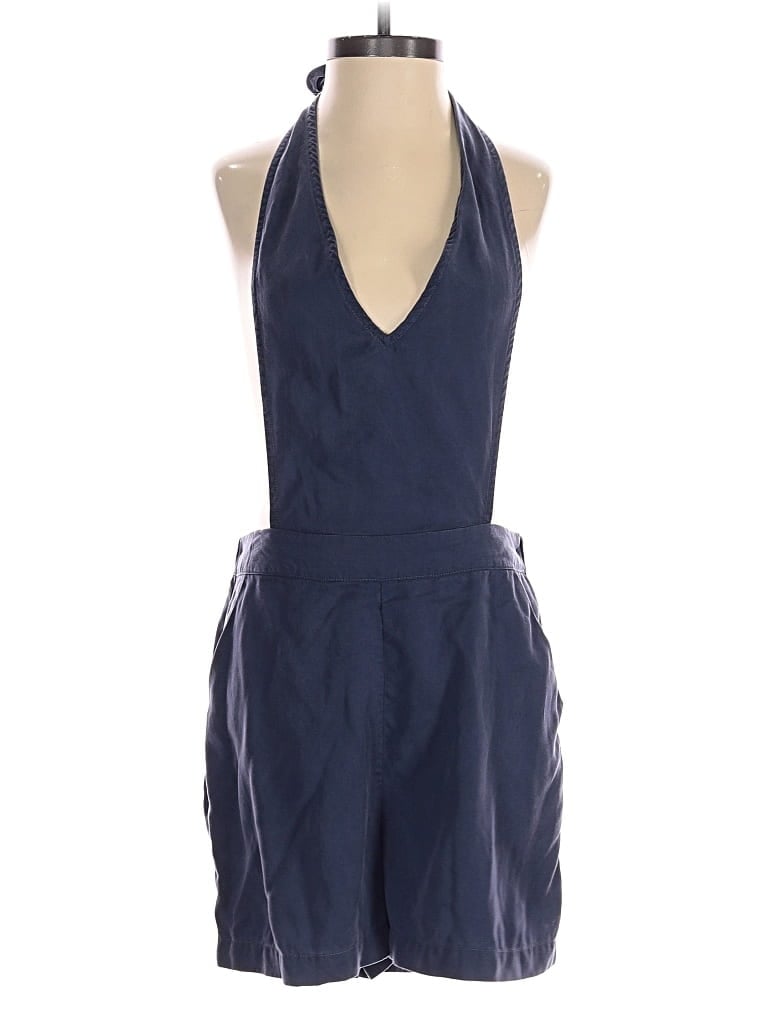 Pre-owned Skies Are Blue Romper In Blue