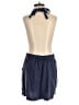 Skies Are Blue Solid Blue Romper Size S - photo 2