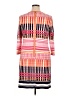 Eliza J Graphic Orange Casual Dress Size 16 - photo 2