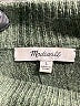 Madewell Green Turtleneck Sweater Size L - photo 7