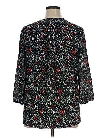 Not Your Daughter's Jeans 3/4 Sleeve Blouse (view 2)