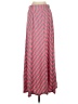 Maurices Chevron-herringbone Pink Casual Skirt Size S - photo 1