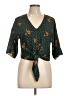 Mine Green 3/4 Sleeve Blouse Size L - photo 1