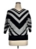Premise Studio Chevron-herringbone Gray Pullover Sweater Size XL - photo 1