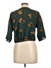 Mine Green 3/4 Sleeve Blouse Size L - photo 2