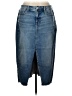 Torrid Blue Denim Skirt Size 12 Plus - photo 1
