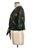 Mine Green 3/4 Sleeve Blouse Size L - photo 5