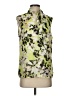 Anne Klein 100% Polyester Green Sleeveless Blouse Size S - photo 1