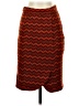 Sabine Chevron-herringbone Orange Formal Skirt Size XS - photo 1