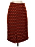 Sabine Chevron-herringbone Orange Formal Skirt Size XS - photo 2