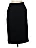 Assorted Brands 100% Wool Solid Black Casual Skirt Size 29 waist (estimated) - photo 1